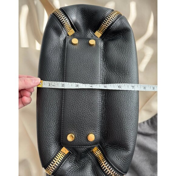 Tom Ford "Sedgwick" Tote in Black Pebbled Leather - Picture 16 of 17